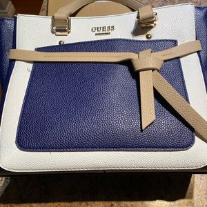 Guess Blue/white handbag